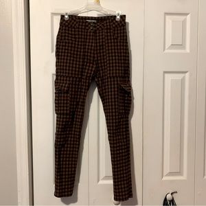 Urban Outfitters Checkered Cargo Pants